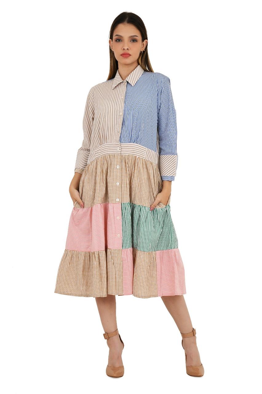 Pink & Blue Resort Wear