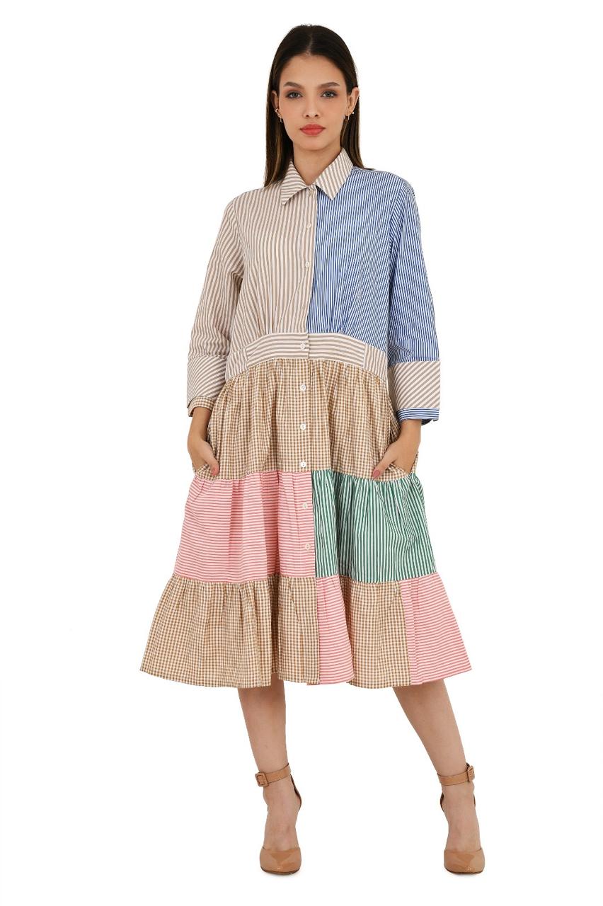 Pink & Blue Resort Wear