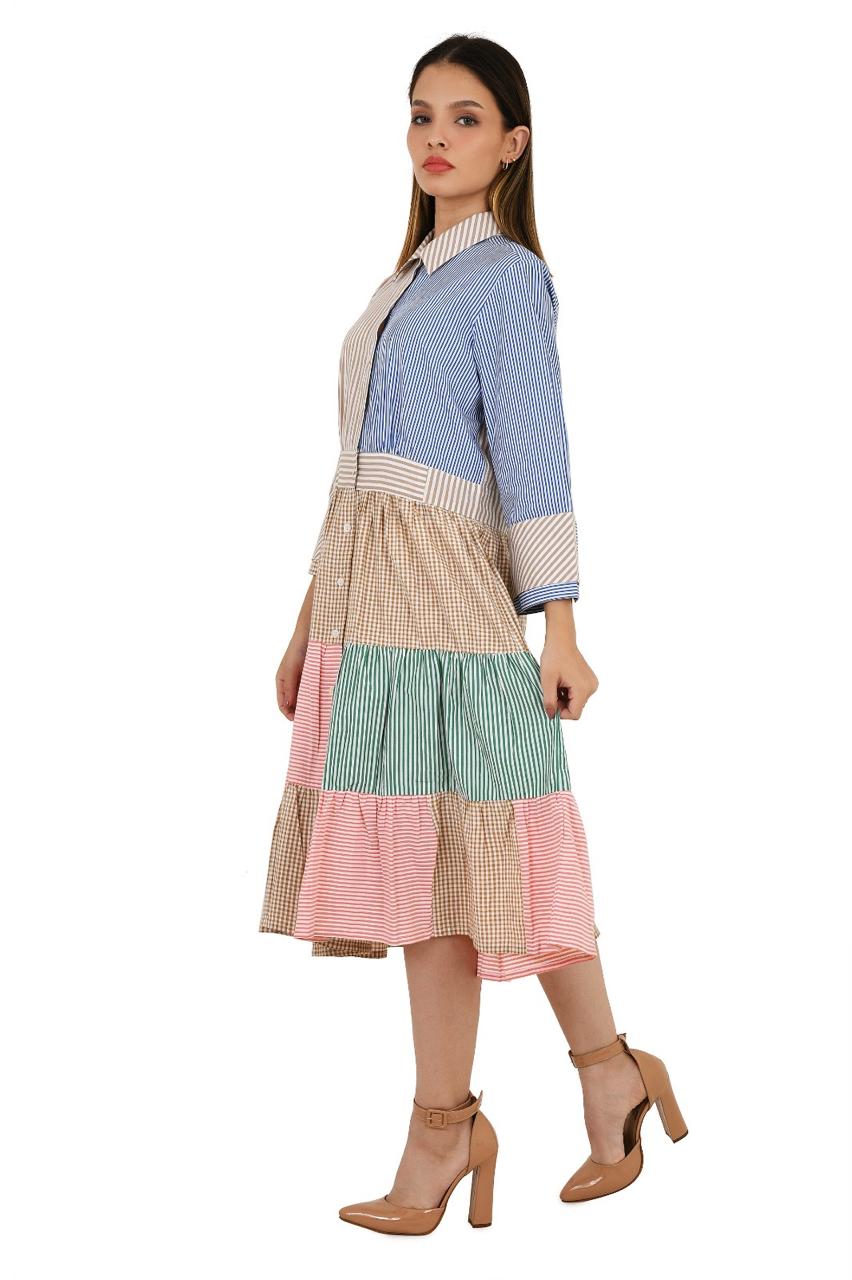 Pink & Blue Resort Wear