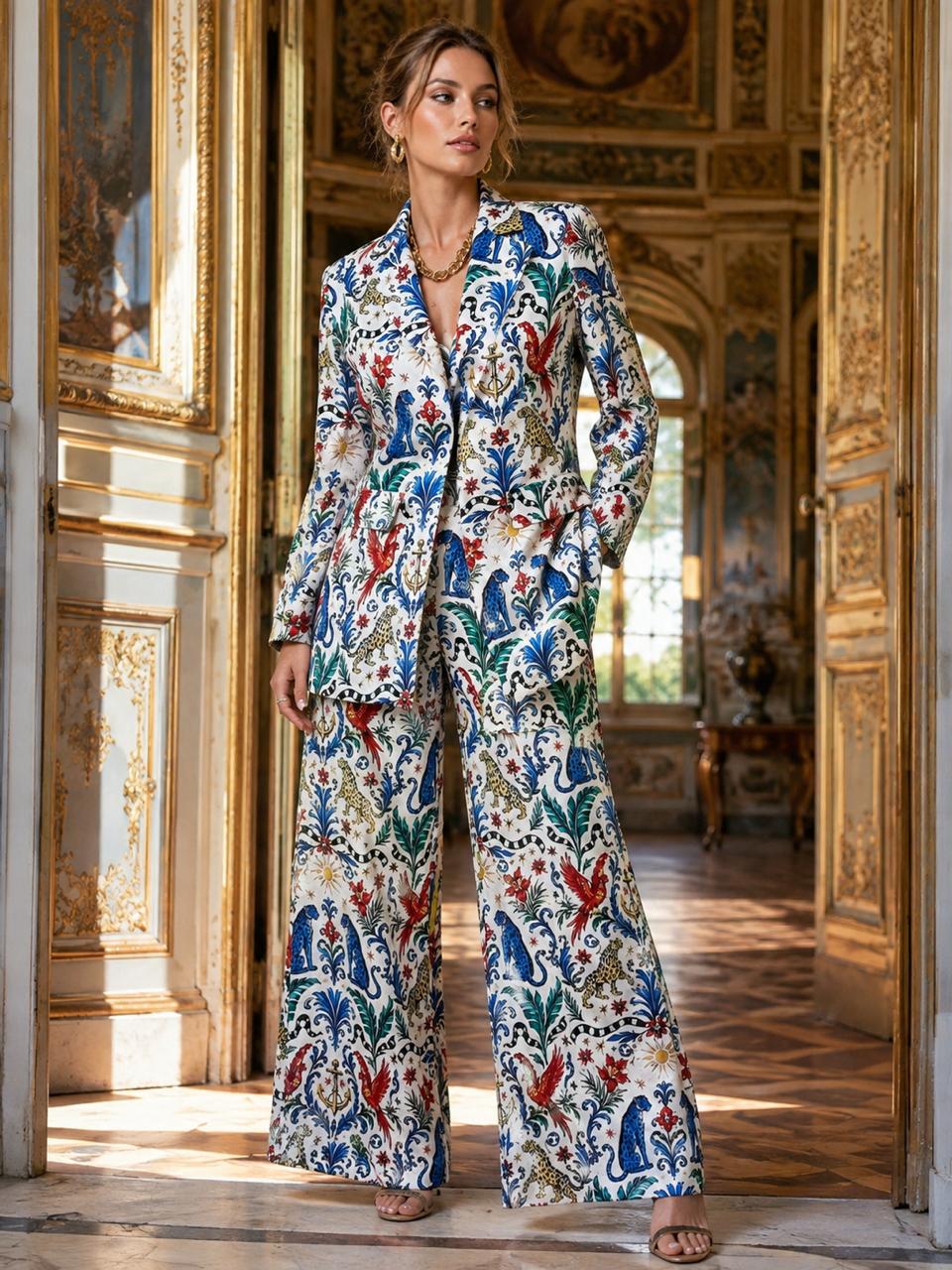 Ornate Heritage Co-Ord Set
