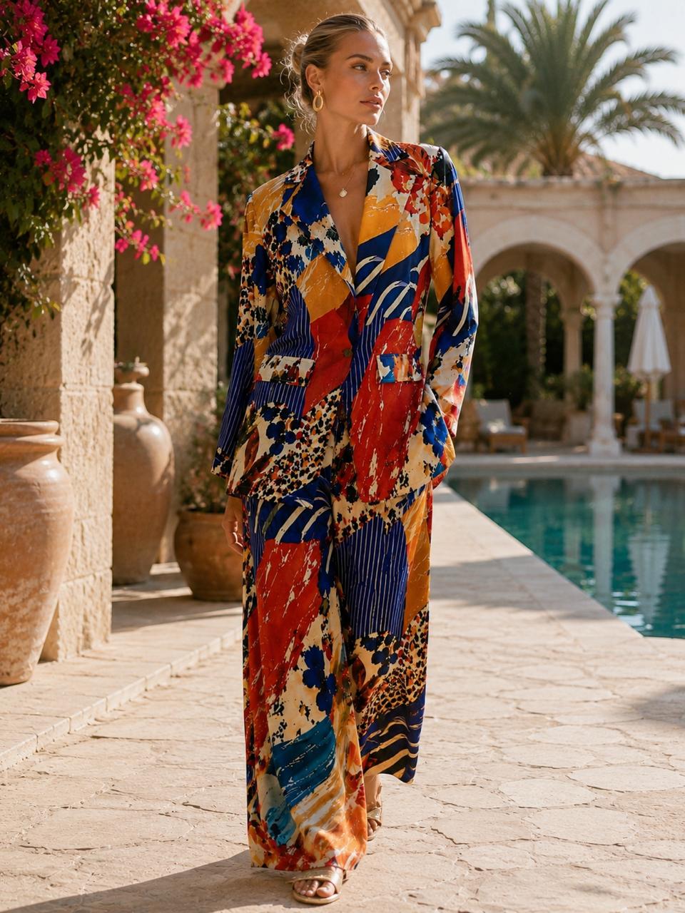 Arte Voyage Riviera Luxe Co-Ord Set